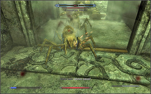 After eliminating the Centurion, check its remains and use the passage in which the machine has appeared for the first time - The Only Cure - p. 3 - Daedric quests - The Elder Scrolls V: Skyrim Game Guide