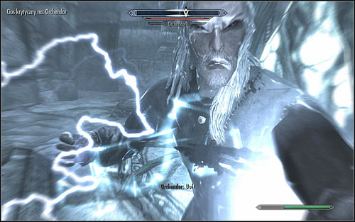 The factor which distinguishes this fight from others is the fact that Orchendor will regularly teleport throughout the area - The Only Cure - p. 3 - Daedric quests - The Elder Scrolls V: Skyrim Game Guide