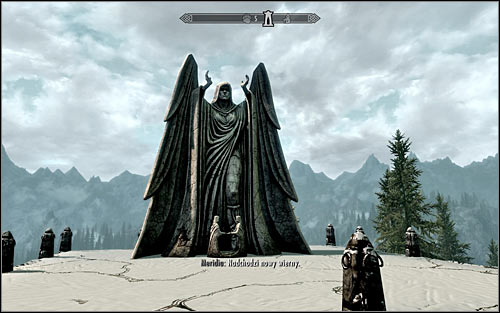 Only afterwards use the stairs to approach the statue, which should automatically start a conversation with the Daedric Prince Meridia - The Break of Dawn - p. 1 - Daedric quests - The Elder Scrolls V: Skyrim Game Guide