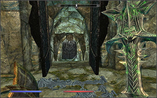 Activating the third pedestal will lead to unlocking the exit from the ruins, though the problem is that its on the lowest level - The Break of Dawn - p. 2 - Daedric quests - The Elder Scrolls V: Skyrim Game Guide
