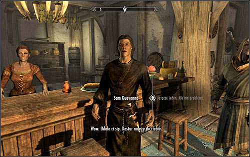The drinking contest itself is very linear and limits only to confirming consecutive dialogue options - A Night to Remember - p. 1 - Daedric quests - The Elder Scrolls V: Skyrim Game Guide