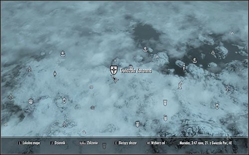 Open the world map and head to the city of Dawnstar, found in the northern part of Skyrim (screen above) - Waking Nightmare - p. 1 - Daedric quests - The Elder Scrolls V: Skyrim Game Guide