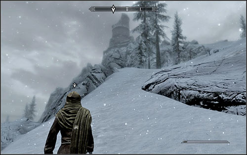 You will most possibly approach the temple from the south-west (screen above) - Waking Nightmare - p. 1 - Daedric quests - The Elder Scrolls V: Skyrim Game Guide