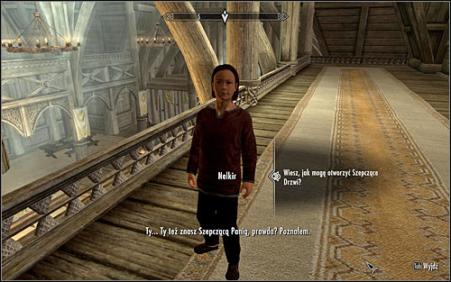 Find Nelkir once again and ask him for any ideas on how to open the door (screen above) - The Whispering Door - Daedric quests - The Elder Scrolls V: Skyrim Game Guide