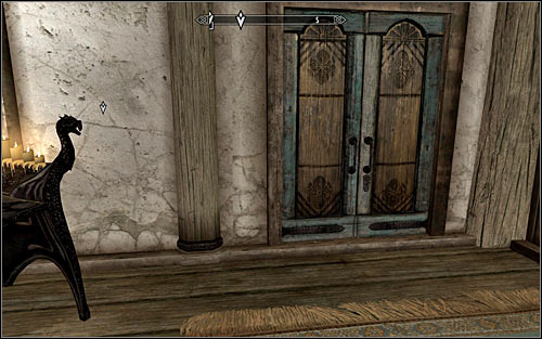 If you want to obtain the key from Farengar, it would also be good to wait for the night to come, as the mage should head to rest then - The Whispering Door - Daedric quests - The Elder Scrolls V: Skyrim Game Guide