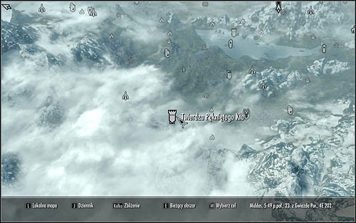 Open the world map - Pieces of the Past - p. 1 - Daedric quests - The Elder Scrolls V: Skyrim Game Guide