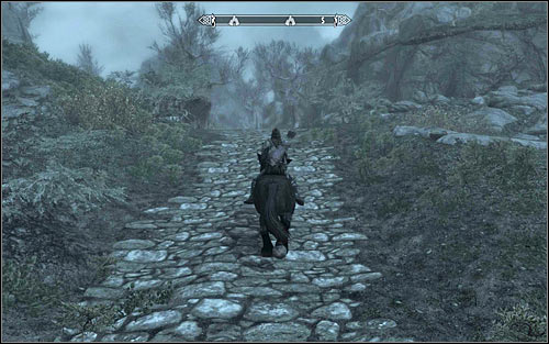 The game wont let you use the most obvious option of heading south-west, as Markarth and Dead Crone Rock are divided by mountains and you wouldnt be able to do anything even with a horse - Pieces of the Past - p. 2 - Daedric quests - The Elder Scrolls V: Skyrim Game Guide