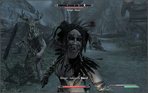 After reaching the ruins, you will get attacked by the Forsworns (screen above) - Pieces of the Past - p. 2 - Daedric quests - The Elder Scrolls V: Skyrim Game Guide
