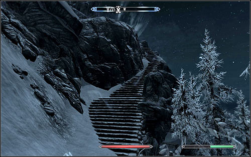 Regardless of the chosen path, you need to reach the stairs leading directly to the Shrine area (screen above) - Pieces of the Past - p. 3 - Daedric quests - The Elder Scrolls V: Skyrim Game Guide