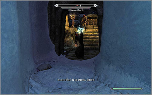 After the fight, examine the Dremora bodies, as one of them should have the Key to Mehrunes Shrine - Pieces of the Past - p. 3 - Daedric quests - The Elder Scrolls V: Skyrim Game Guide