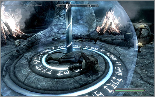 If you have done everything according to plan, your party member will be imprisoned - Boethiahs Calling - p. 1 - Daedric quests - The Elder Scrolls V: Skyrim Game Guide