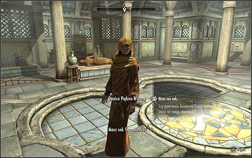 Regardless of how you acted in the grove, you will now have to return to Whiterun for the last time and give Danica the Sap (screen above) or Sapling - The Blessings of Nature | Side quests - Side quests - The Elder Scrolls V: Skyrim Game Guide