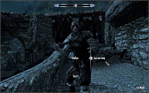 The game will force you to kill those enemies on the courtyard and local walls and its another reason not to go tunnel - Infiltration | Side quests - Side quests - The Elder Scrolls V: Skyrim Game Guide