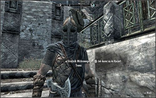 Speak to one of the Guards and ask him of Hjerim - Blood on the Ice - p. 1 | Side quests - Side quests - The Elder Scrolls V: Skyrim Game Guide