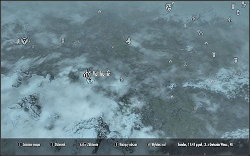 As you travel to the south-west part of Skyrim, visit Valthume, where Hevnoraak is hiding - Dragon Priests Masks | Side quests - Side quests - The Elder Scrolls V: Skyrim Game Guide