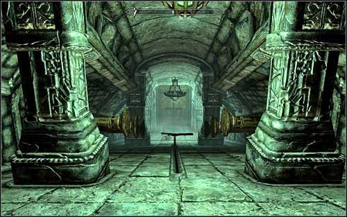 Cross the room and kill the Dwarven Sphere that will cross your way - Unfathomable Depths | Side quests - Side quests - The Elder Scrolls V: Skyrim Game Guide