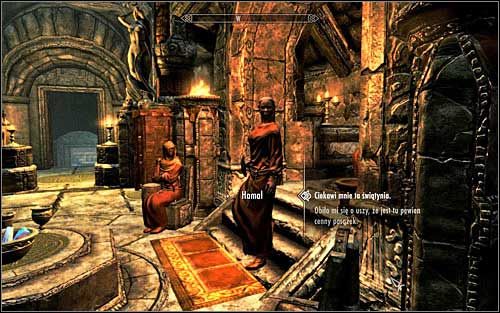 If you dont want to steal the statue for Degaine, if you already stole it and took back to him or were caught red-handed, you will need to speak with sister Hamal in the Sanctum (screen above) - The Heart of Dibella | Side quests - Side quests - The Elder Scrolls V: Skyrim Game Guide