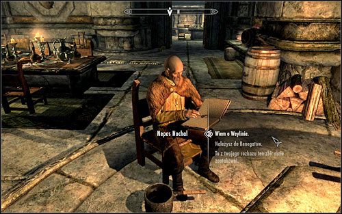 Without much delicacy, Nepos will reveal hes a Forsworn agent following the order of their King - The Forsworn Conspiracy | Side quests - Side quests - The Elder Scrolls V: Skyrim Game Guide