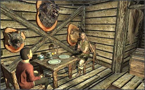 Before heading out of the shack, look around the bookshelves - Kynes Sacred Trials | Side quests - Side quests - The Elder Scrolls V: Skyrim Game Guide
