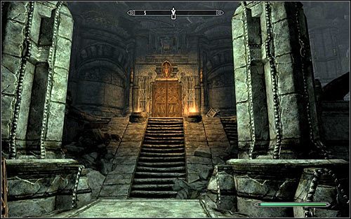 The less obvious solutions are breaking into the excavation by using lockpicks or stealing the mentioned key from Calcelmo - The Lost Expedition | Side quests - Side quests - The Elder Scrolls V: Skyrim Game Guide