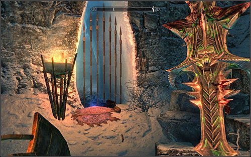 Eventually you should reach a bigger room in the north-east part of the cave - Miscellaneous: Find Panteas Flute | The Bards College quests - The Bards College quests - The Elder Scrolls V: Skyrim Game Guide