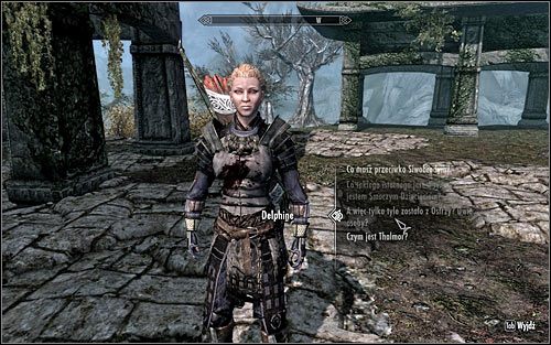 You can approach this quest no sooner than after finishing the main quest Alduins Wall - (The Blades) Bring a Follower to Delphine | The Blades and the Greybeards quests - The Blades and the Greybeards quests - The Elder Scrolls V: Skyrim Game Guide