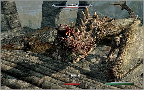 Open the world map and head to the marked dragon lair in a randomly chosen area of Skyrim - (The Blades) Ask Esbern about dragon lairs | The Blades and the Greybeards quests - The Blades and the Greybeards quests - The Elder Scrolls V: Skyrim Game Guide