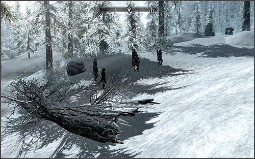 When you reach the location, look around for the unit led by Rikke (the above screen) and join it - The Jagged Crown - p.1 | Imperial Legion Quests - Imperial Legion Quests - The Elder Scrolls V: Skyrim Game Guide