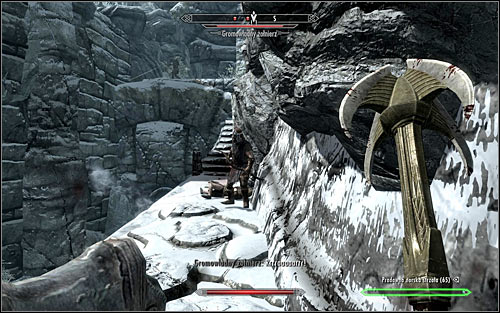 Follow the lead of the Legionnaires until you reach the camp of the Stormcloak soldiers - The Jagged Crown - p.1 | Imperial Legion Quests - Imperial Legion Quests - The Elder Scrolls V: Skyrim Game Guide
