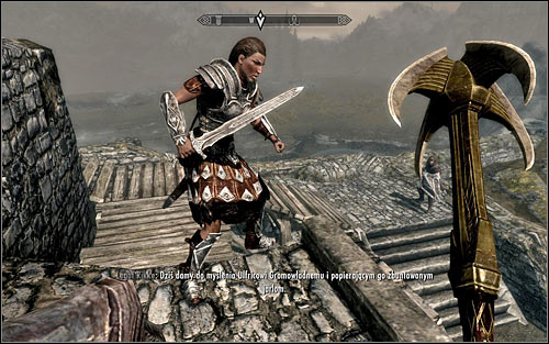 Once youre outside the city, go straight north, over the rocks, to where Legate Rikke should be giving a speech (the above screen) - Battle for Whiterun | Imperial Legion Quests - Imperial Legion Quests - The Elder Scrolls V: Skyrim Game Guide