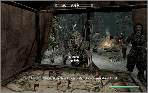 You can proceed with the completion of the current quest once you finish Battle for Fort Amol - Reunification of Skyrim - p.2 | Imperial Legion Quests - Imperial Legion Quests - The Elder Scrolls V: Skyrim Game Guide