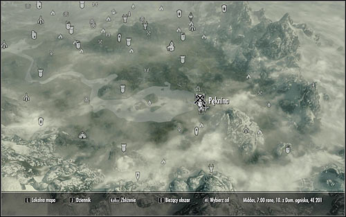 Open the world map - Compelling Tribute | Imperial Legion Quests - Imperial Legion Quests - The Elder Scrolls V: Skyrim Game Guide