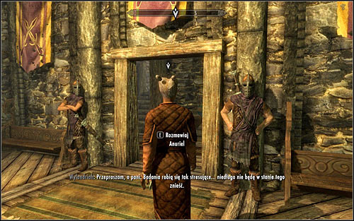 Follow Anuriel and stay close to her as advised (the above screen) - Compelling Tribute | Imperial Legion Quests - Imperial Legion Quests - The Elder Scrolls V: Skyrim Game Guide