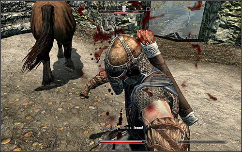 If you want to fight the Stormcloak soldiers in close combat, choose either fort entrance and attack the enemies on the main courtyard (the above screen) - The Battle for Fort Greenwall | Imperial Legion Quests - Imperial Legion Quests - The Elder Scrolls V: Skyrim Game Guide