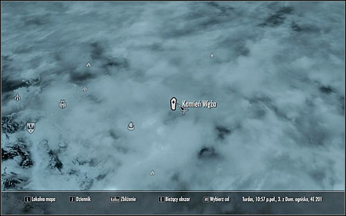 Leave the Palace of the Kings and open the world map - Joining the Stormcloaks | Stormcloak Rebellion Quests - Stormcloak Rebellion Quests - The Elder Scrolls V: Skyrim Game Guide