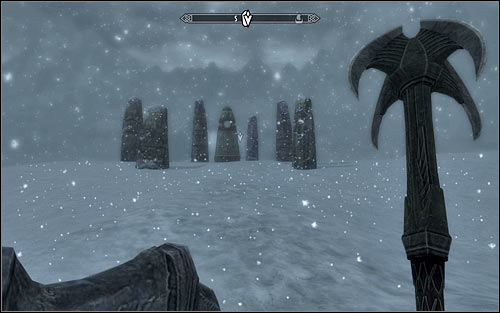 Use one of the paths leading to the highest point of the island - Joining the Stormcloaks | Stormcloak Rebellion Quests - Stormcloak Rebellion Quests - The Elder Scrolls V: Skyrim Game Guide