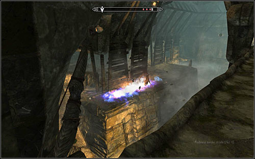 Crouching, go into the north chamber - The Jagged Crown - p.1 | Stormcloak Rebellion Quests - Stormcloak Rebellion Quests - The Elder Scrolls V: Skyrim Game Guide