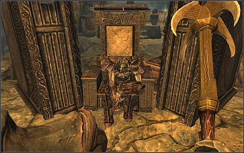 Follow Galmars unit, saving the game after you reach a large chamber - The Jagged Crown - p.2 | Stormcloak Rebellion Quests - Stormcloak Rebellion Quests - The Elder Scrolls V: Skyrim Game Guide