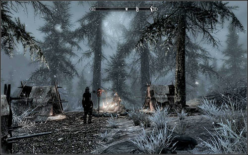 Be careful, because on your way to the Stormcloak camp you can be attacked by bandits or wild animals - Liberation of Skyrim - p.1 | Stormcloak Rebellion Quests - Stormcloak Rebellion Quests - The Elder Scrolls V: Skyrim Game Guide