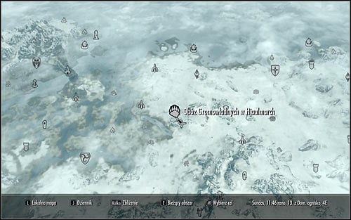 Leave the Palace of the Kings, open the world map and find the Hjaalmarch Stormcloak Camp (the above screen) - Liberation of Skyrim - p.2 | Stormcloak Rebellion Quests - Stormcloak Rebellion Quests - The Elder Scrolls V: Skyrim Game Guide