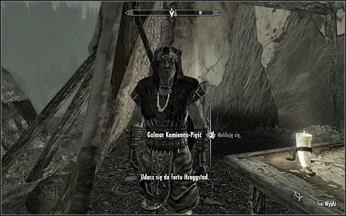 When you are near the camp, step off the hard-surfaced path and you should find it without problems - Liberation of Skyrim - p.2 | Stormcloak Rebellion Quests - Stormcloak Rebellion Quests - The Elder Scrolls V: Skyrim Game Guide