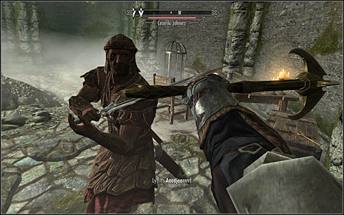 Be careful while exploring the cellar, because you might get caught in a bear trap - Rescue from Neugrad - p.1 | Stormcloak Rebellion Quests - Stormcloak Rebellion Quests - The Elder Scrolls V: Skyrim Game Guide