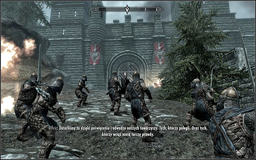 When you get there, go up the main road leading to Solitudes main gate - Battle for Solitude | Stormcloak Rebellion Quests - Stormcloak Rebellion Quests - The Elder Scrolls V: Skyrim Game Guide