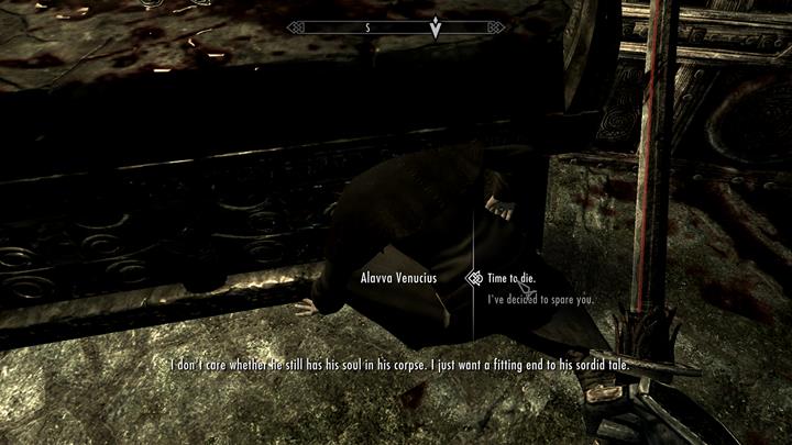 You must decide what you want to do with Alavva. - Undeath at Underpall | Quests in the game - Quests in the game - The Elder Scrolls V: Skyrim Game Guide