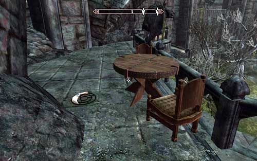 The second is on a terrace above the previous part - Chasing Echoes - p. 1 - Vampire Lord path - The Elder Scrolls V: Skyrim - Dawnguard - Game Guide and Walkthrough