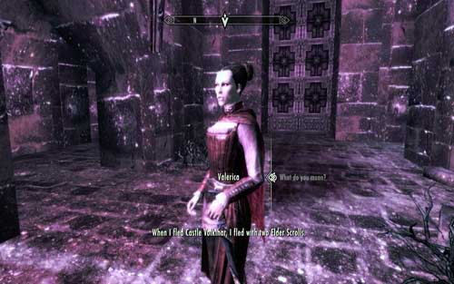Eventually you will reach a castle with a strange barrier, where Valerica is imprisoned - Beyond Death - Vampire Lord path - The Elder Scrolls V: Skyrim - Dawnguard - Game Guide and Walkthrough