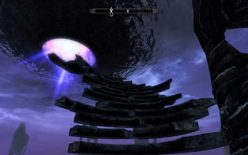 With it in hand, you need to return to Tamriel by following the same route by which your came here - Beyond Death - Vampire Lord path - The Elder Scrolls V: Skyrim - Dawnguard - Game Guide and Walkthrough