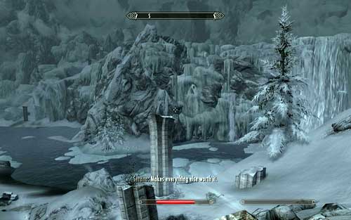 Defeat the enemies found there and head to the other side - Touching The Sky - p. 2 - Vampire Lord path - The Elder Scrolls V: Skyrim - Dawnguard - Game Guide and Walkthrough