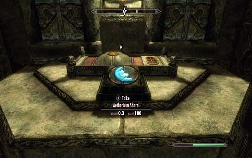 Behind the gate you will find the first shard - Lost to the Ages - p. 2 - Mutual side missions - The Elder Scrolls V: Skyrim - Dawnguard - Game Guide and Walkthrough