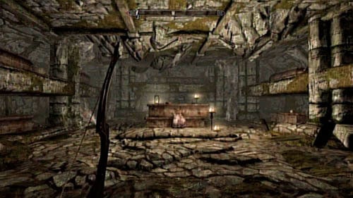 Enter the room with the big amount of coffins and candlesticks - Skyrim Dragonborn: March of the Dead - Skyrim Dragonborn: Side missions - Raven Rock - The Elder Scrolls V: Skyrim - Dragonborn Game Guide